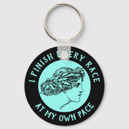 Pace-Schlüsselanhänger beenden Schlüsselanhänger