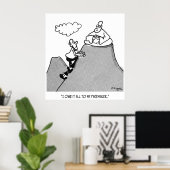 Pacemaker-Cartoon 2209 Poster (Heimbüro)