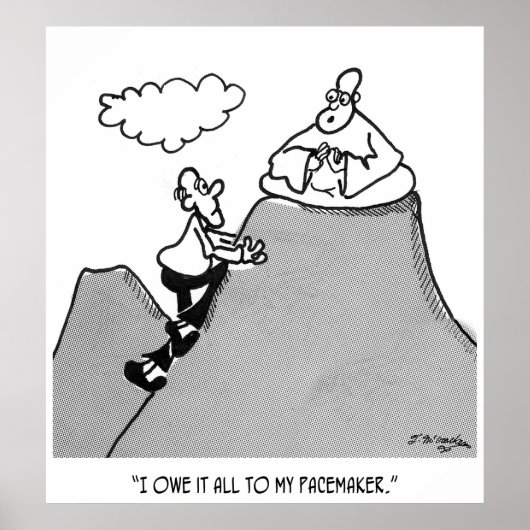 Pacemaker-Cartoon 2209 Poster (Vorne)