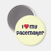 Pacemaker-T - Shirt | Gut Geschenke abholen Magnet (Vorderseite/Rückseite)