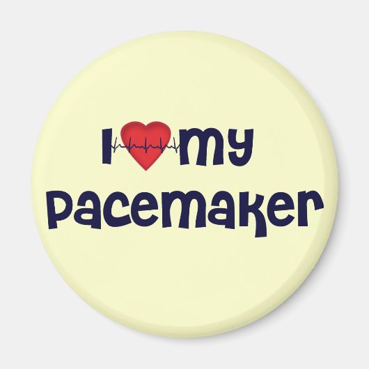 Pacemaker-T - Shirt | Gut Geschenke abholen Magnet (Vorne)