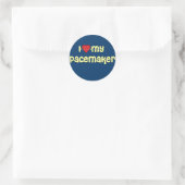 Pacemaker-T - Shirt | Gut Geschenke abholen Runder Aufkleber (Tasche)