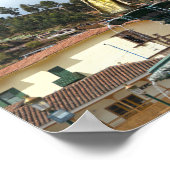 Pachacuti Statue in Cusco, Peru Poster (Ecke)