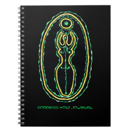 Pachamama Goddess Yoni Journal Notizblock