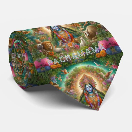 Pachamama-Krawatte Krawatte (Gerollt)