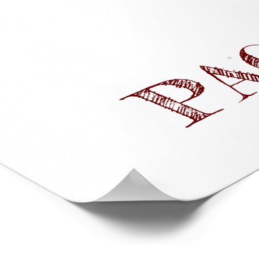 Pachamama Machu_Picchu Silhouette Poster (Ecke)