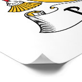 Pacheco-Familienwappen Poster (Ecke)