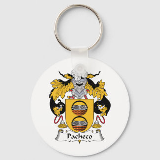Pacheco-Familienwappen Schlüsselanhänger