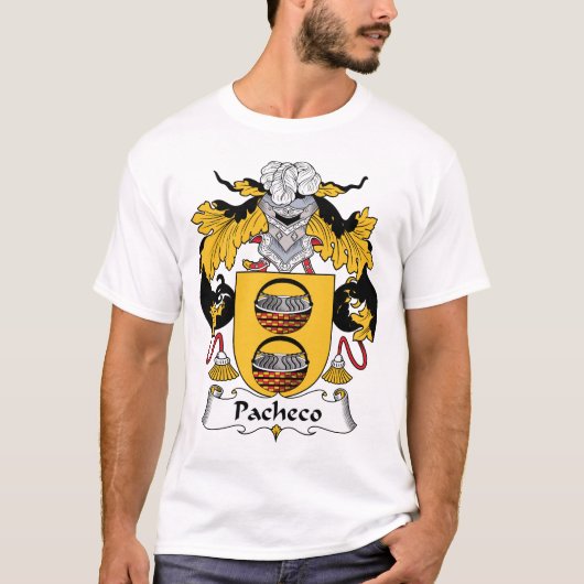Pacheco Familienwappen T-Shirt (Vorderseite)