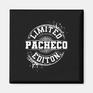 Pacheco Funny Familienname Tree Geburtstag Wieders Magnet