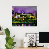 Pacheks Boston Nights Poster (Heimbüro)