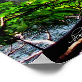 Pacheks Mohonk Lake and Mtn House Poster (Ecke)