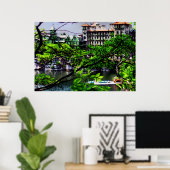 Pacheks Mohonk Lake and Mtn House Poster (Heimbüro)