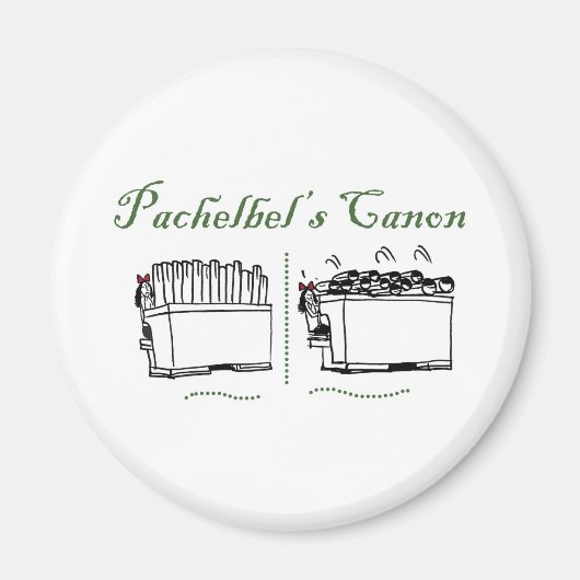 Pachelbel-Canon Magnet (Vorne)