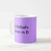 Pachelbel ist Cello-Hölle - Tasse (Vorderseite Links)