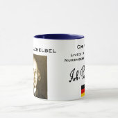 Pachelbel Porträt-Tasse Tasse (Zentrum)