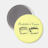 Pachelbels Canon knöpfen Magnet (Vorderseite/Rückseite)