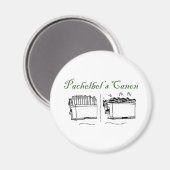 Pachelbels Canon Magnet (Vorderseite/Rückseite)