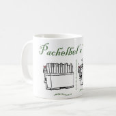 Pachelbels Canon-Tasse Kaffeetasse (Vorderseite Links)