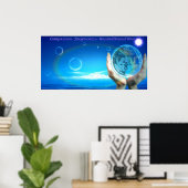 Pachemama, meine Liebe für Mutter-Erde-Kunst Poster (Heimbüro)