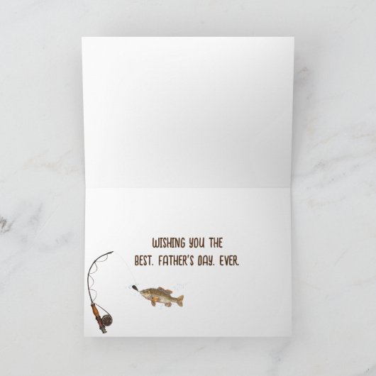 Pächter zum Tag der Fischerei Karte (Innenseite)