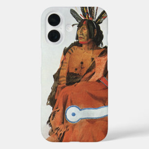 Pachtuwa-Chta, Arikara-Krieger porträtiert von Bod iPhone 16 Hülle