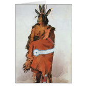 Pachtuwa-Chta, Arikara Warrior Portrait von Bodmer (Vorne)