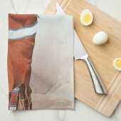 Pachtuwa-Chta, Arikara Warrior Portrait von Bodmer Geschirrtuch (Viertel Falte)