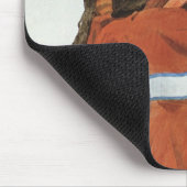 Pachtuwa-Chta, Arikara Warrior Portrait von Bodmer Mousepad (Ecke)