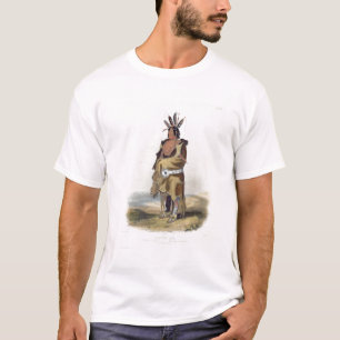 Pachtuwa-Chta, ein Arrikkara Krieger, überziehen T-Shirt