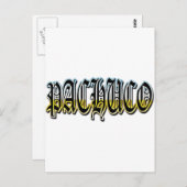 Pachuco Postkarte (Vorne/Hinten)