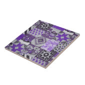 Pachwork Quilt Keramik Tile Fliese (Seite)