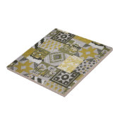Pachwork Quilt Keramik Tile Fliese (Seite)
