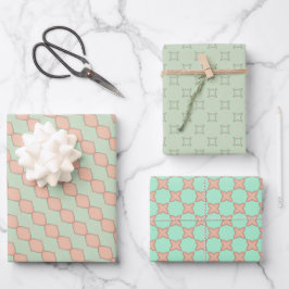 Pachy Harmony Wrapping Paper Flat Sheet Set Geschenkpapier Set