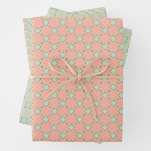 Pachy Mint Magic Wrapping Paper Flat Sheet Set Geschenkpapier Set (Beispiel)