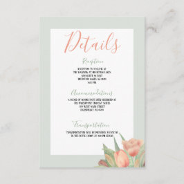 Pachy Pink & Mint Frühlingshuppen Begleitkarte