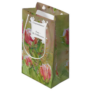 Pachy Pink Wüste Cactus Blume Kleine Geschenktüte