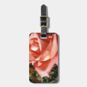 Pachy Rosa Rose Gepäckanhänger (Vorderseite vertikal)