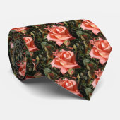 Pachy Rosa Rose Krawatte (Gerollt)