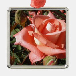 Pachy Rosa Rose Ornament Aus Metall