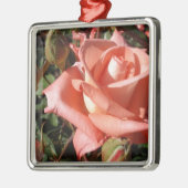 Pachy Rosa Rose Ornament Aus Metall (Links)