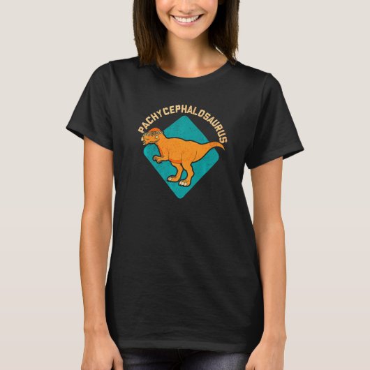 Pachycephalosaurus Dinosaur Prehistoric Animal Pal T-Shirt (Vorderseite)