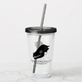 Pachycephalosaurus Skull Acryltrinkbecher (Rückseite)