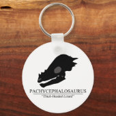 Pachycephalosaurus Skull Schlüsselanhänger (Vorderseite)