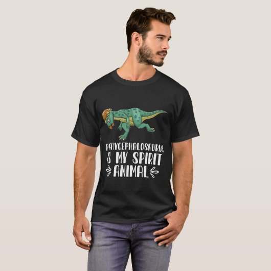 Pachycephalosaurus T-Shirt (Vorne ganz)