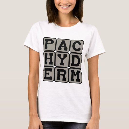 Pachyderm, Elephant T-Shirt (Vorderseite)