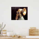 Pachydermos Bust Poster (Küche)