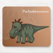 Pachyrhinosaurus Dinosaurier Mousepad (Vorne)