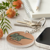 Pachyrhinosaurus Schlüsselanhänger (Vorderseite rechts)