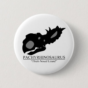 Pachyrhinosaurus Skull Button